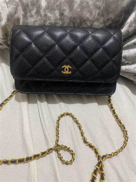 chanel wallet on chsin|Chanel wallet on chain preloved.